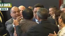 Pepitas: Comisión de Constitución del Senado por poco se convirtió en un ring de boxeo