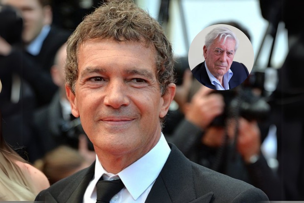 Antonio Banderas despidió a Mario Vargas Llosa. (Agencias)