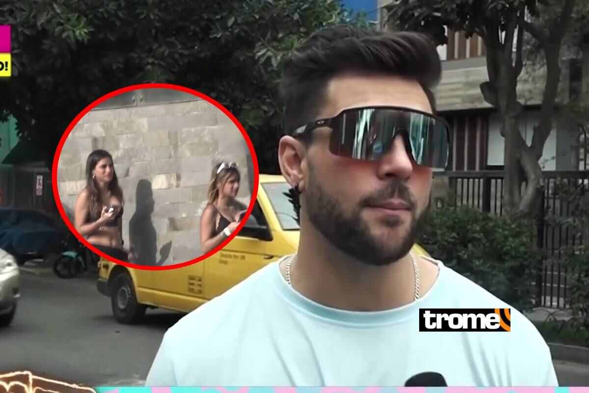 Nicola Porcella festejó con sus amistades en Lima antes de volver a México. Foto: Willax