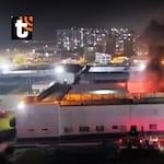 ¡Motín en Maranguita! Internos ocasionan incendio y moviliza a cuatro unidades de bomberos en San Miguel