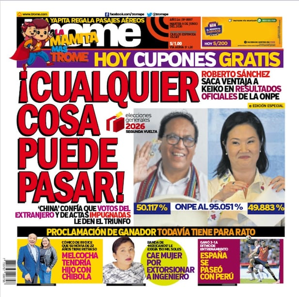 Portada Trome
