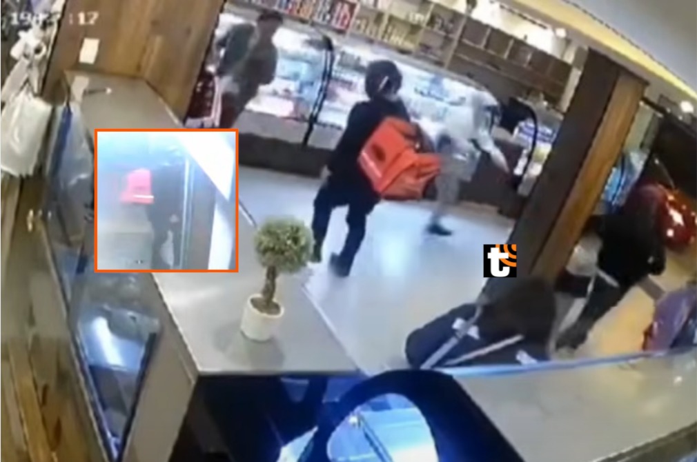 Delincuentes se llevan 3 mil soles y asaltan panadería frente a dos niños.