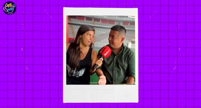 Giovanna Valcárcel contó que conoció a Puchungo cuando fue a hacerle una entrevista.