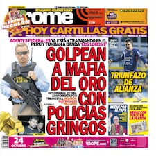 GOLPEAN A MAFIA DEL ORO CON POLICÍAS GRINGOS