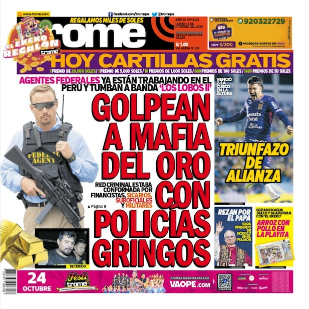 Portada Trome