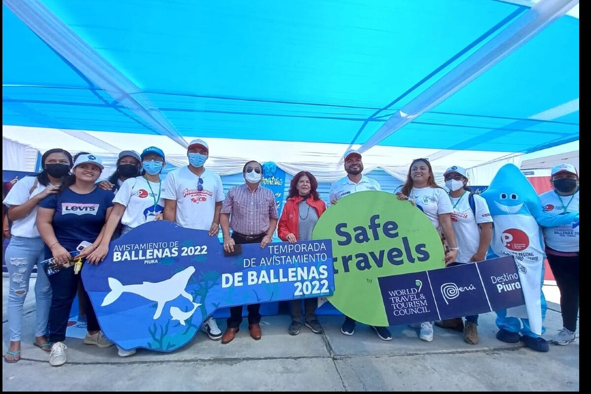 Ballenitas llegan al norte peruano y su avistamiento atraerá a turistas. (I. Medina / Compos. Trome / Mincetur)