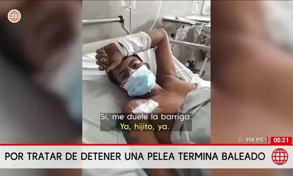 Hombre es baleado tras intentar evitar una agresión a una mujer en Comas. Foto: América noticias