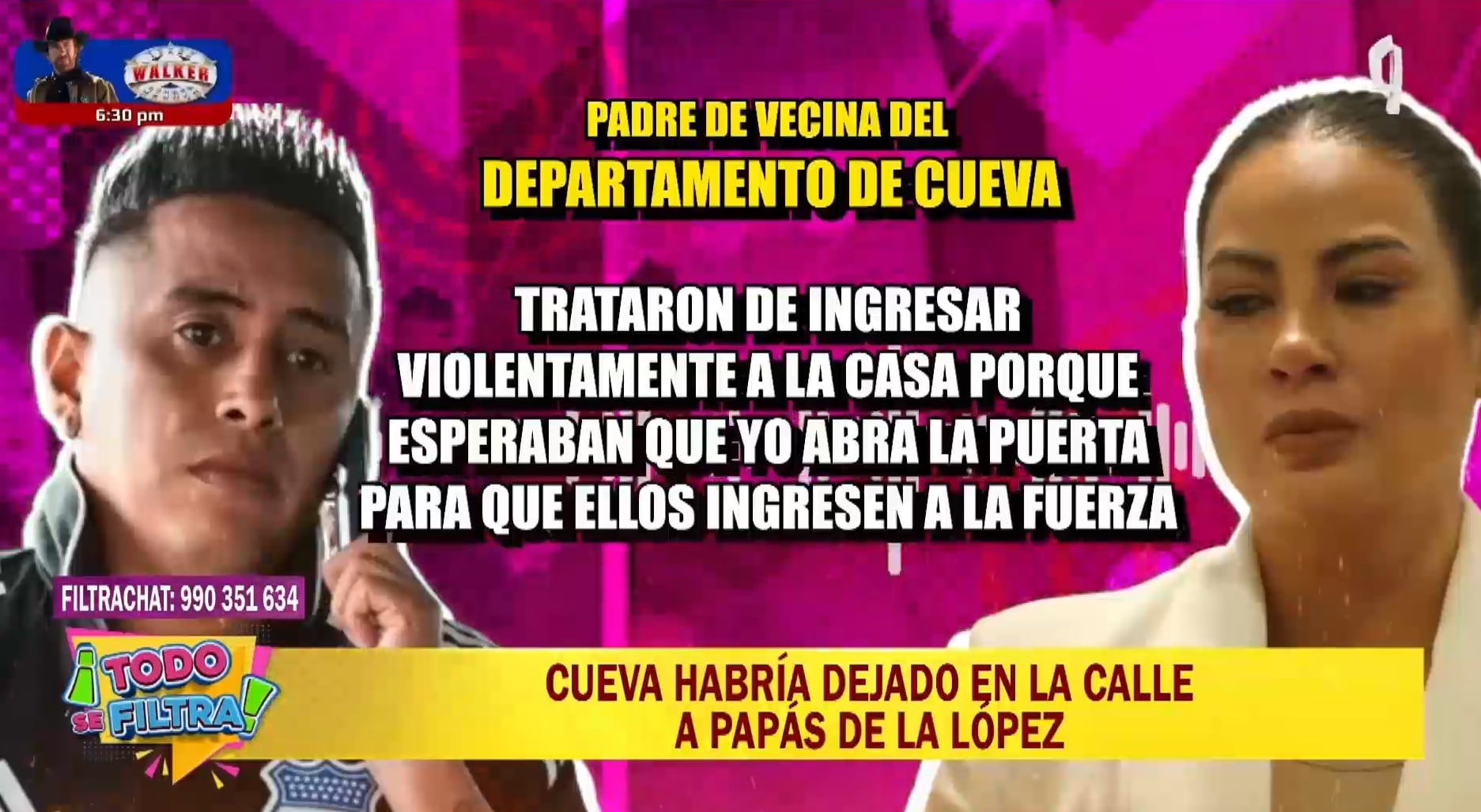 Futbolista habría vendido la propiedad, a personas que quisieron entrar a la fuerza. (Fuente: Panamericana / Todo se filtra)