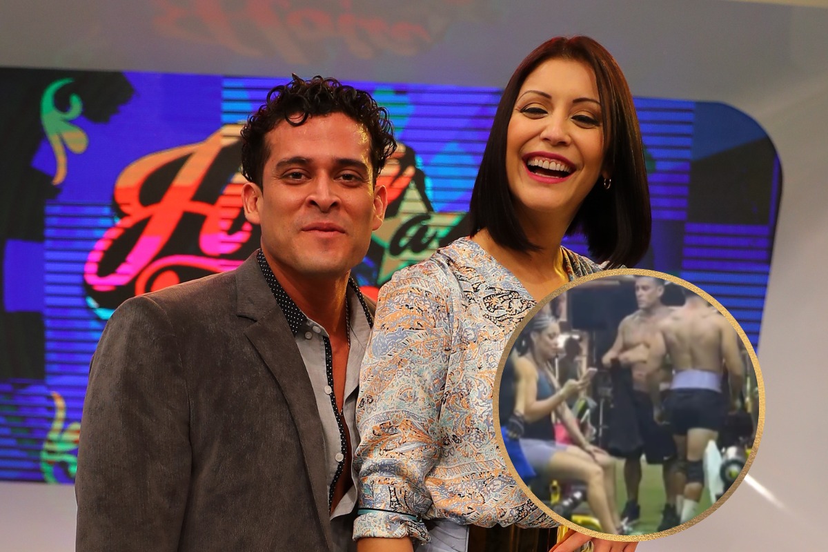 Christian Domínguez y Karla Tarazona entrenan juntos