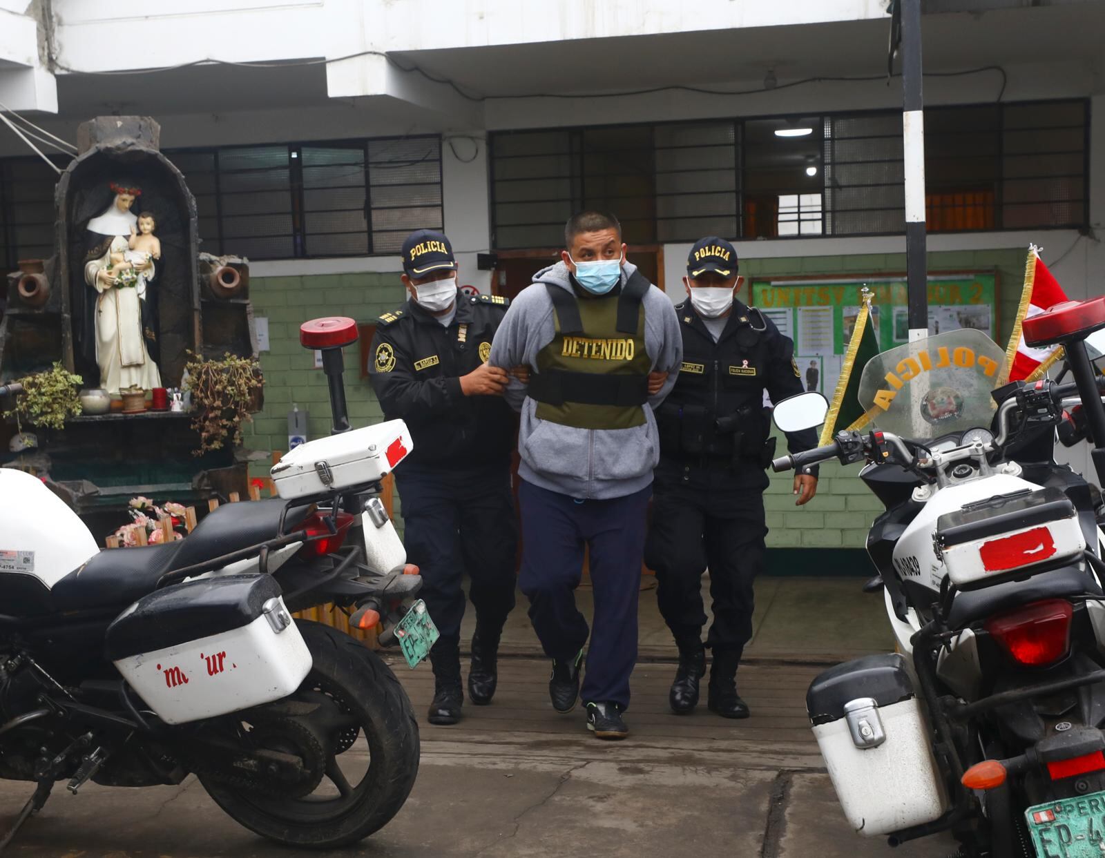 Sujeto fue intervenido en Chorrillos. | Foto: Gonzalo Córdova