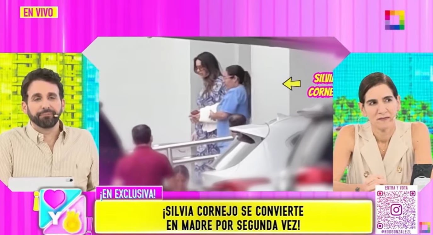 Silvia Cornejo ya dio a luz a su bebé, según 'Amor y Fuego'. Habría sido por cesárea.