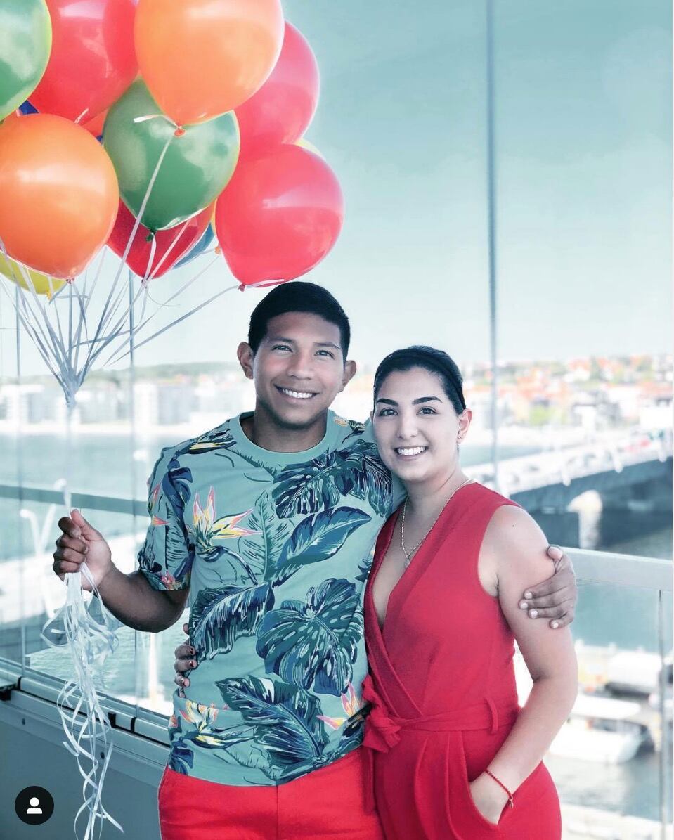 Ana Siucho y Edison Flores