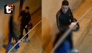 ¡Salvaje ataque en SJL! Cámara capta cómo delincuente le da una paliza a mujer para arrebatarle su celular