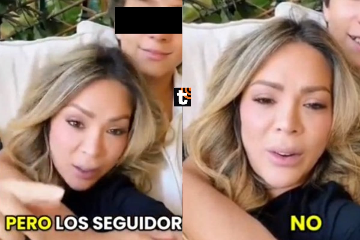 Sheyla Rojas protagoniza incómodo momento en TikTok por pregunta de su hijo.