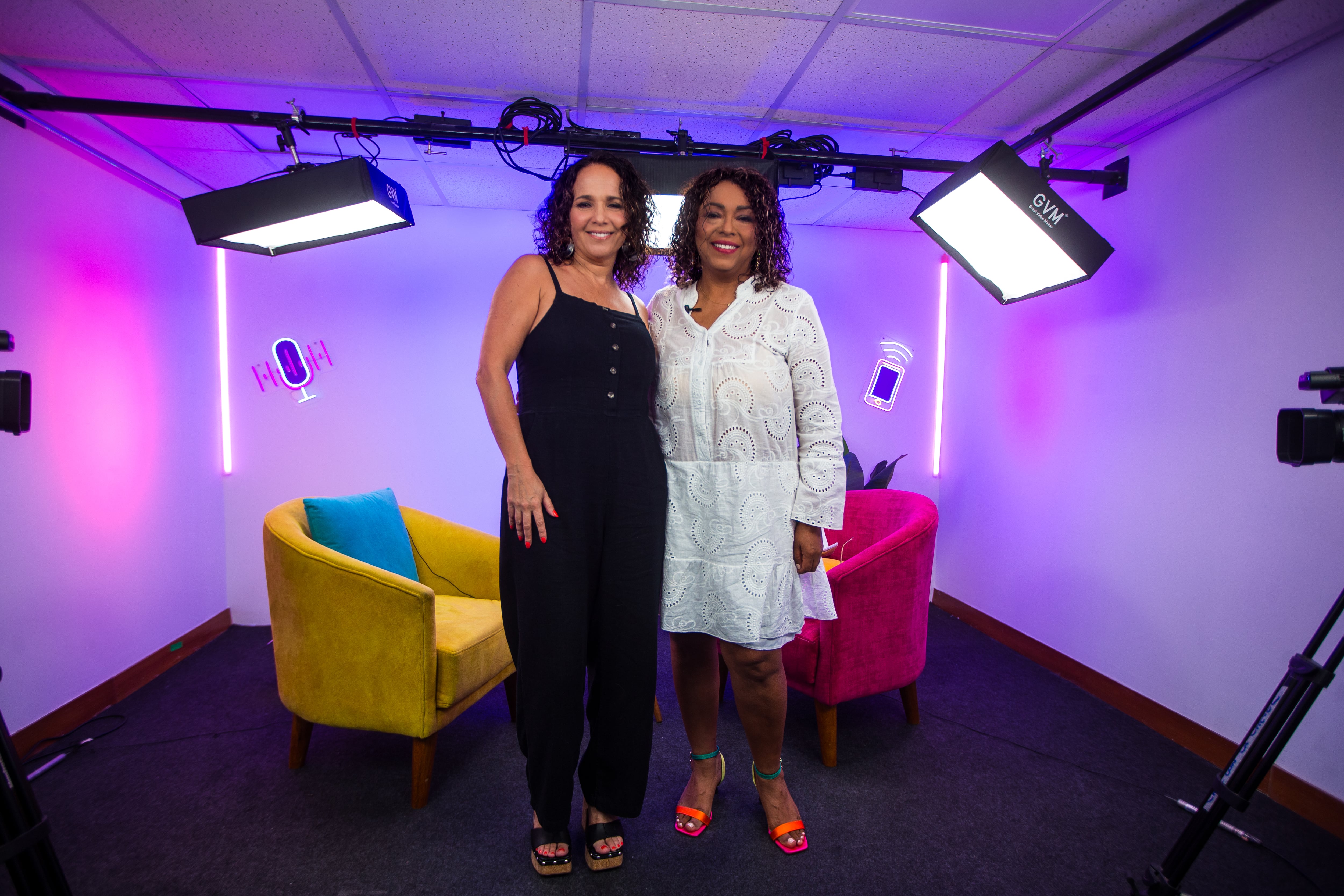 Erika Villalobos en el Café con la Chevez, Foto: Mario Zapata | @Photo.Gec