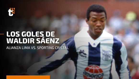 Alianza Lima vs. Sporting Cristal: los goles de Waldir Sáenz a los celestes