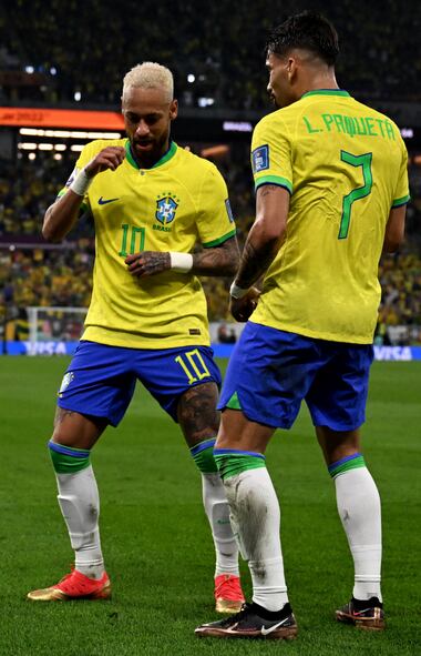 Brasil bailó antes de tiempo. Goleó a Corea y se estrelló con Croacia (Foto: AFP).