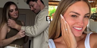 Carol Reali y André Bankoff ultiman detalles de su boda.