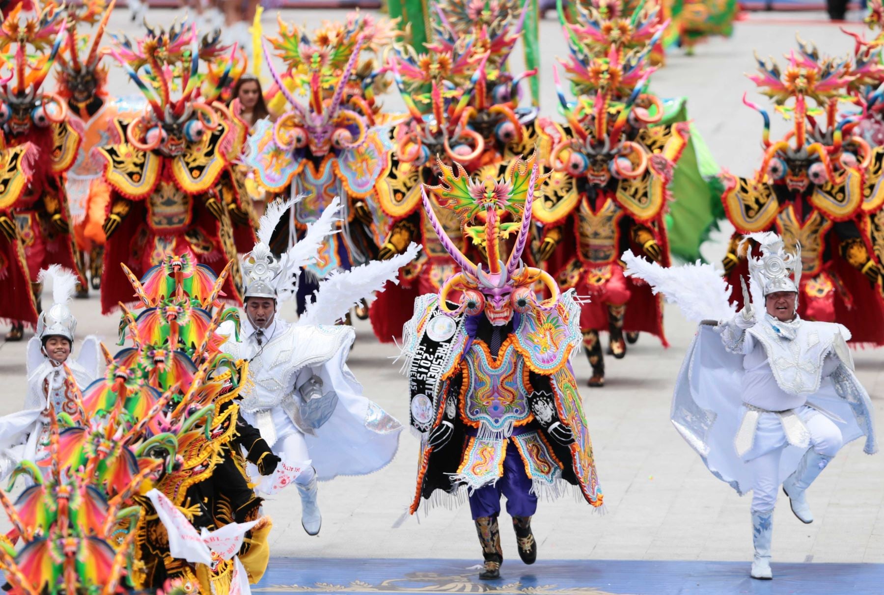 Los carnavales en honor a la Virgen de la Candelaria son conocidos en todo el mundo. Foto: Internet.