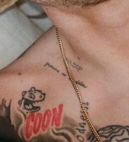 El tatuaje de Pete Davidson. (Foto: @kimkardashian / Instagram)