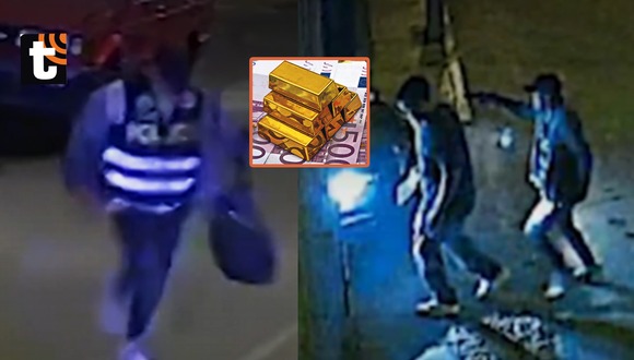 Policías estarían involucrados en robo de lingotes de oro