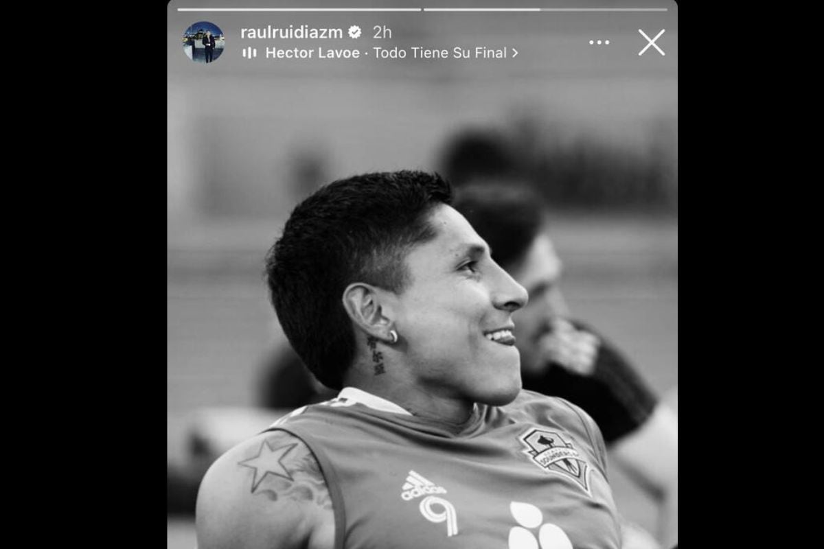 Raúl Ruidíaz compartió esta historia en su cuenta de Instagram (Foto: @raulriudíazm)