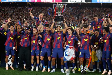 Barcelona venció 2-0 al Real Madrid y se coronó bicampeón de LaLiga | VIDEO