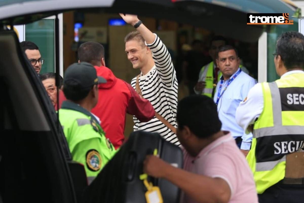 Oliver Sonne ya está en nuestro país listo para unirse a la selección peruana. (Foto: César Bueno)