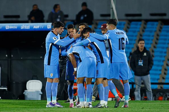 Perú vs. Uruguay en Montevideo por las Eliminatorias 2026. (Foto: Getty Images)