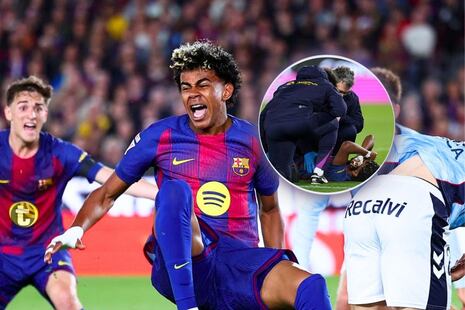 ¡Alarma en España! Lamine Yamal sufre lesión muscular que lo dejaría sin Mundial