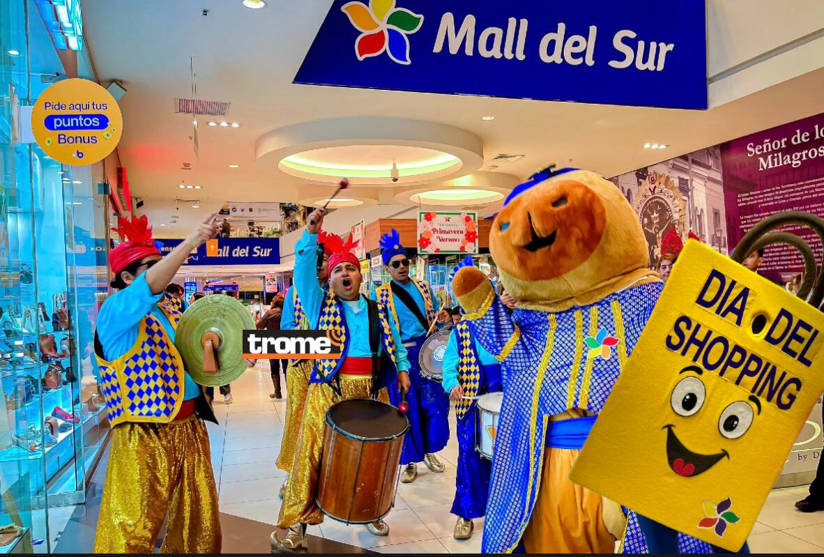 Centros comerciales con diversas actividades para sus visitantes por el Día del Shopping. (Entrevista y foto composición: Isabel Medina / Trome).