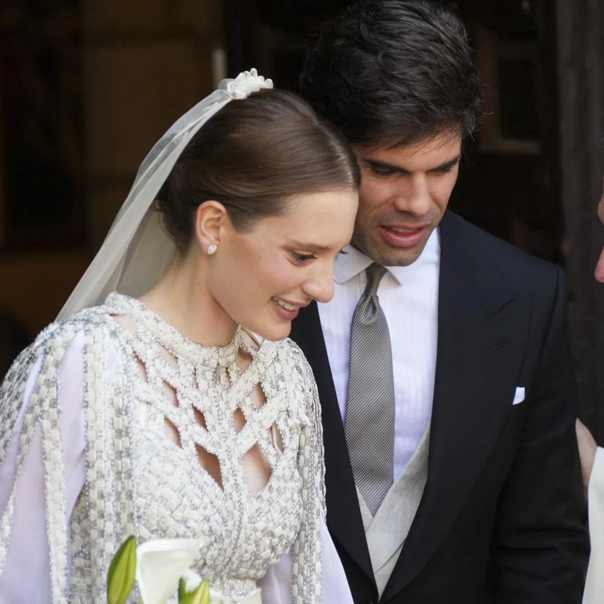 Micaela Belmont, actriz que dio vida a 'Uchi' en la telenovela 'Los Vílchez', contrajo matrimonio con el empresario Fernando Palazuelo.