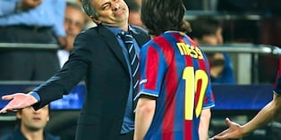 José Mourinho y Lionel Messi fueron rivales durante varios años en Europa (Foto: Getty Images)
