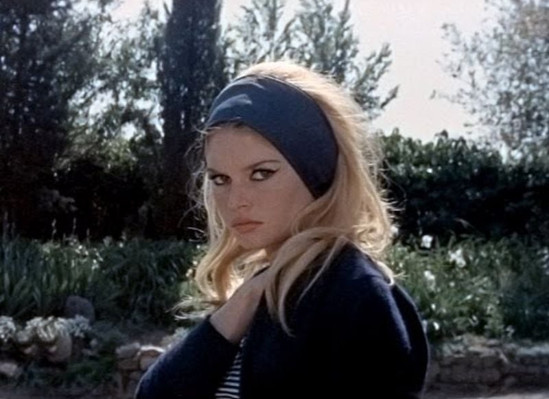 Brigitte Bardot en 'El Desprecio'. (Foto: Captura de video)