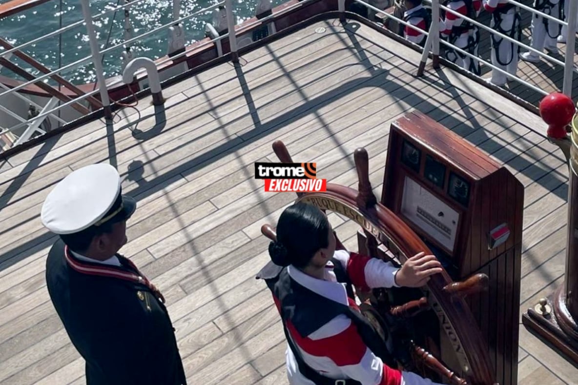 Gran buque escuela a vela de la Marina de Guerra del Perú sigue su viaje y llegó a Alemania. Muestra a visitantes nuestras tradiciones, gastronomía, oferta exportable y destinos. (Isabel Medina / Trome)