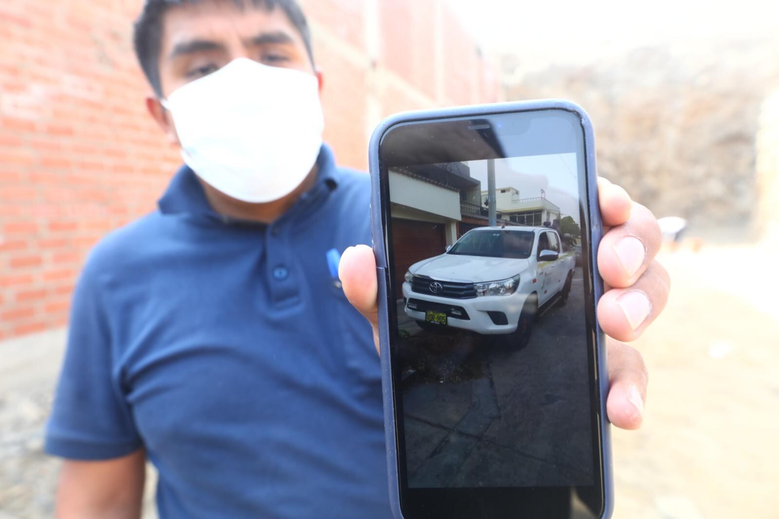 Empresario espera recuperar su vehículo. | Foto: Gonzalo Córdova