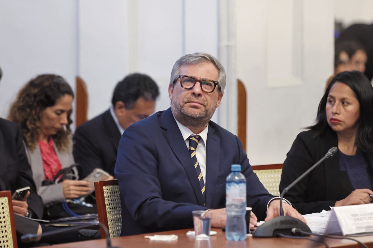 El exjefe de la ONPE, Piero Corvetto, fue incluido como investigado por la Fiscalía por presunta colusión agravada en el marco de los comicios del 12 de abril. Foto: GEC.