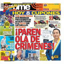 ¡PAREN OLA DE CRÍMENES!