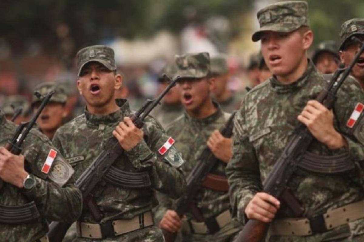 Las Fuerzas Armadas saldrán a las calles en los distritos en Emergencia.