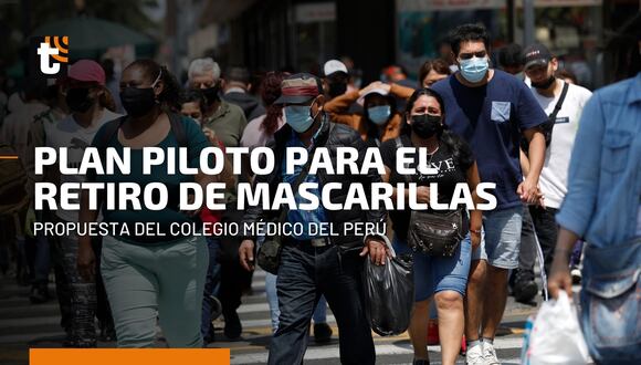 COVID-19: Colegio Médico plantea “plan piloto” para el retiro de mascarillas en lugares abiertos