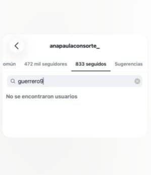 Ana Paula Consorte deja de seguir a Paolo Guerrero en Instagram.