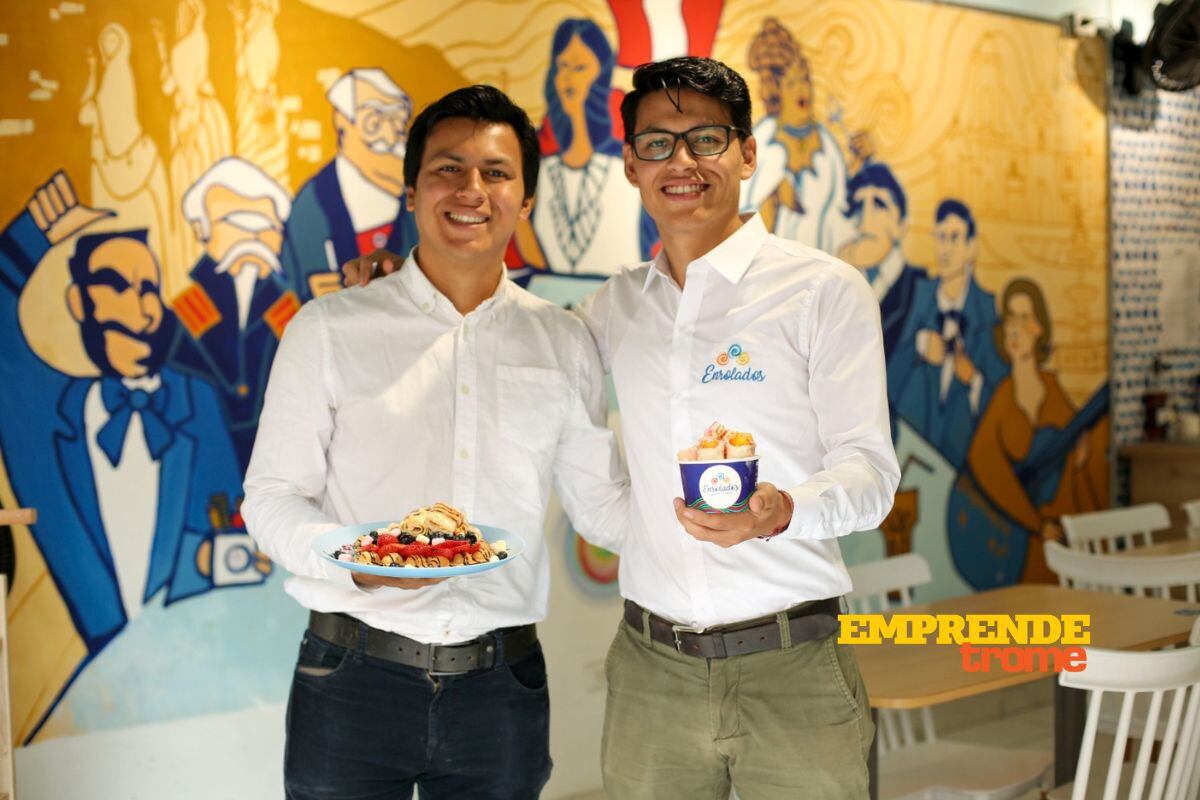 David y Aaron asisten a capacitaciones, reuniones con otros emprendedores para conocer más sobre el rubro y las tendencias. Cuentan que el equipo con el que trabajan con vitales para que la marca siga creciendo. Foto: Anthony Niño de Guzmán.