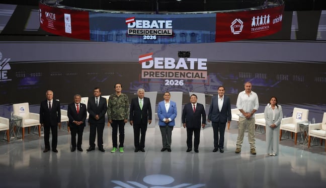Te contamos todo lo que dejó el primer debate presidencial del JNE (JNE)