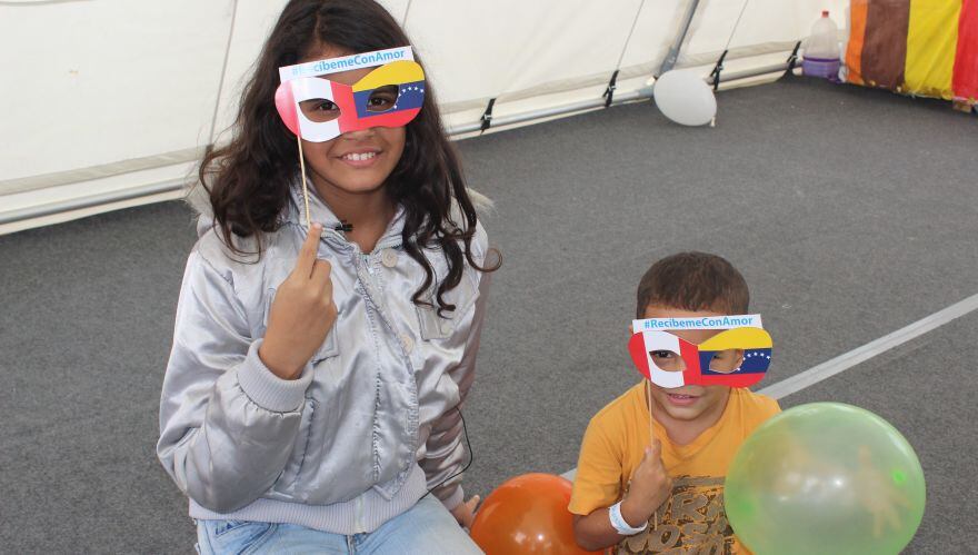 Campaña promueve buen recibimiento a niños y adolescentes venezolanos. (Foto: Difusión)