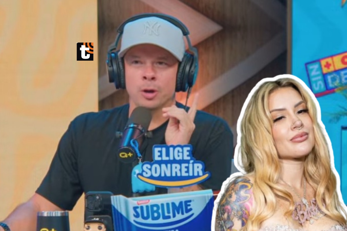 Mario Hart sorprende al invitar a Leslie Shaw a su programa.