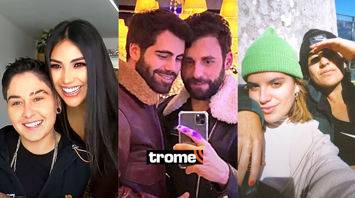Lesly Reyna, Nicole Zignago, Rodrigo González y más: Las parejas peruanas LGTBIQ más famosas