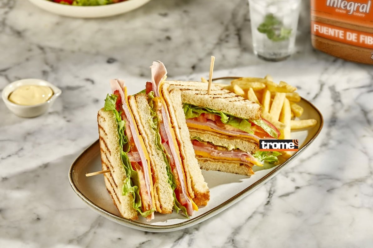 El sándwich es una de las preparaciones más populares de las loncheras y permite muchas combinaciones. (Compos. Bimbo/ Trome).