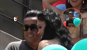 Cueva y Pamela paralizan Santa Anita con grabación de videoclip del su nuevo tema ‘Perrito del hortelano’