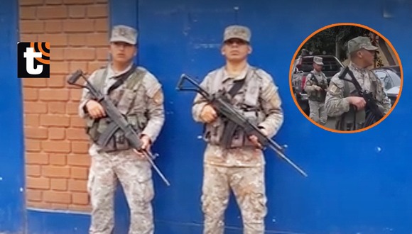 Trujillo: Ejército resguarda colegios tras ataques de extorsionadores