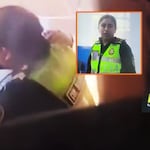 Mujer policía denunciada por ahorcar a escolar: Video muestra la agresión